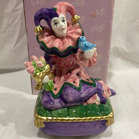Vtg '96 San Francisco Music Box Company Jester "All I Ask of You" Works Video - Picture 1 of 13